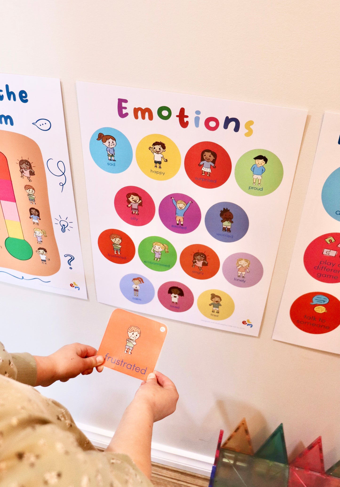 Feelings Are Welcome Here= Emotion Poster
