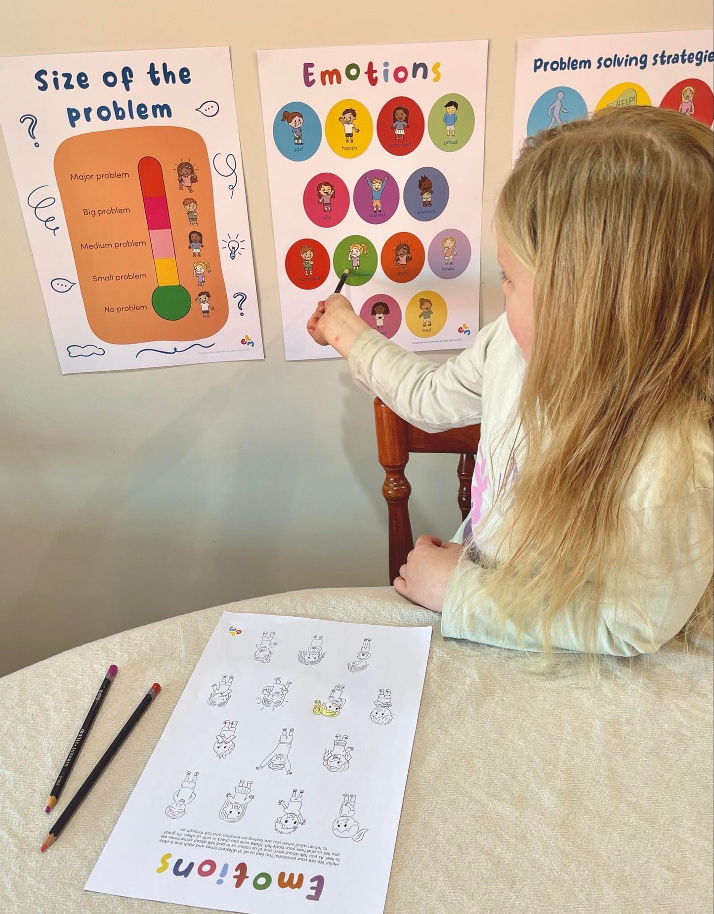 How Big Is My Problem? – Emotion Poster