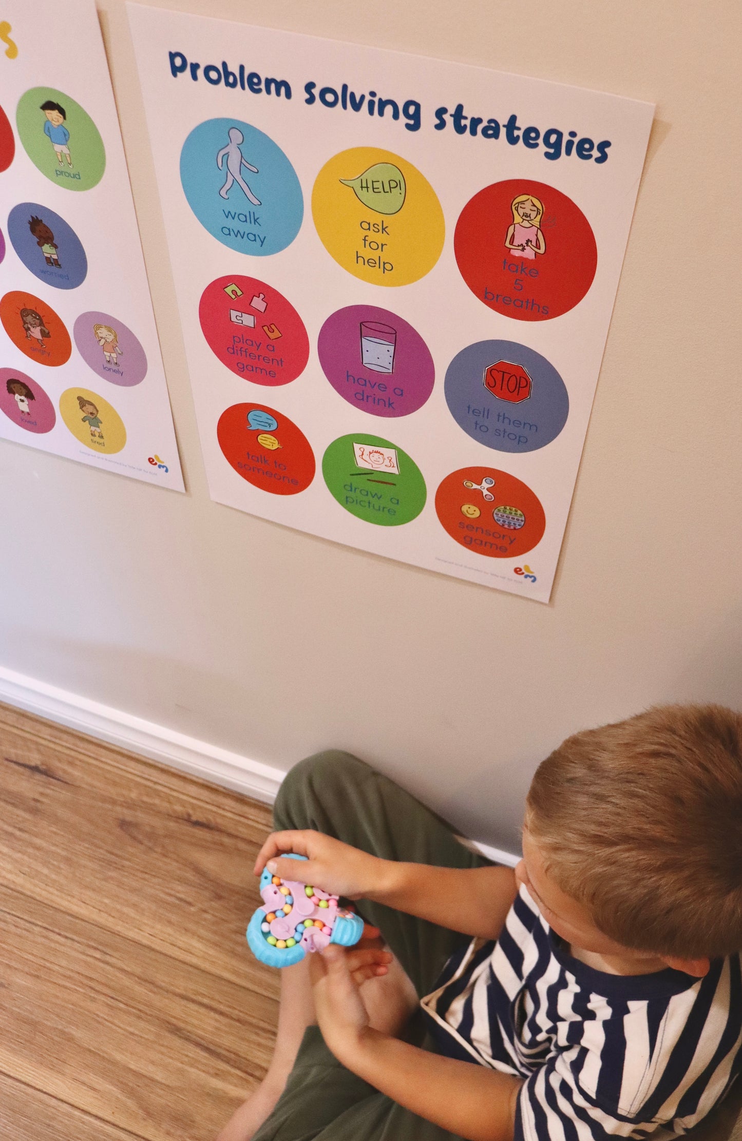 Pause. Think. Try. – A Problem Solving Poster