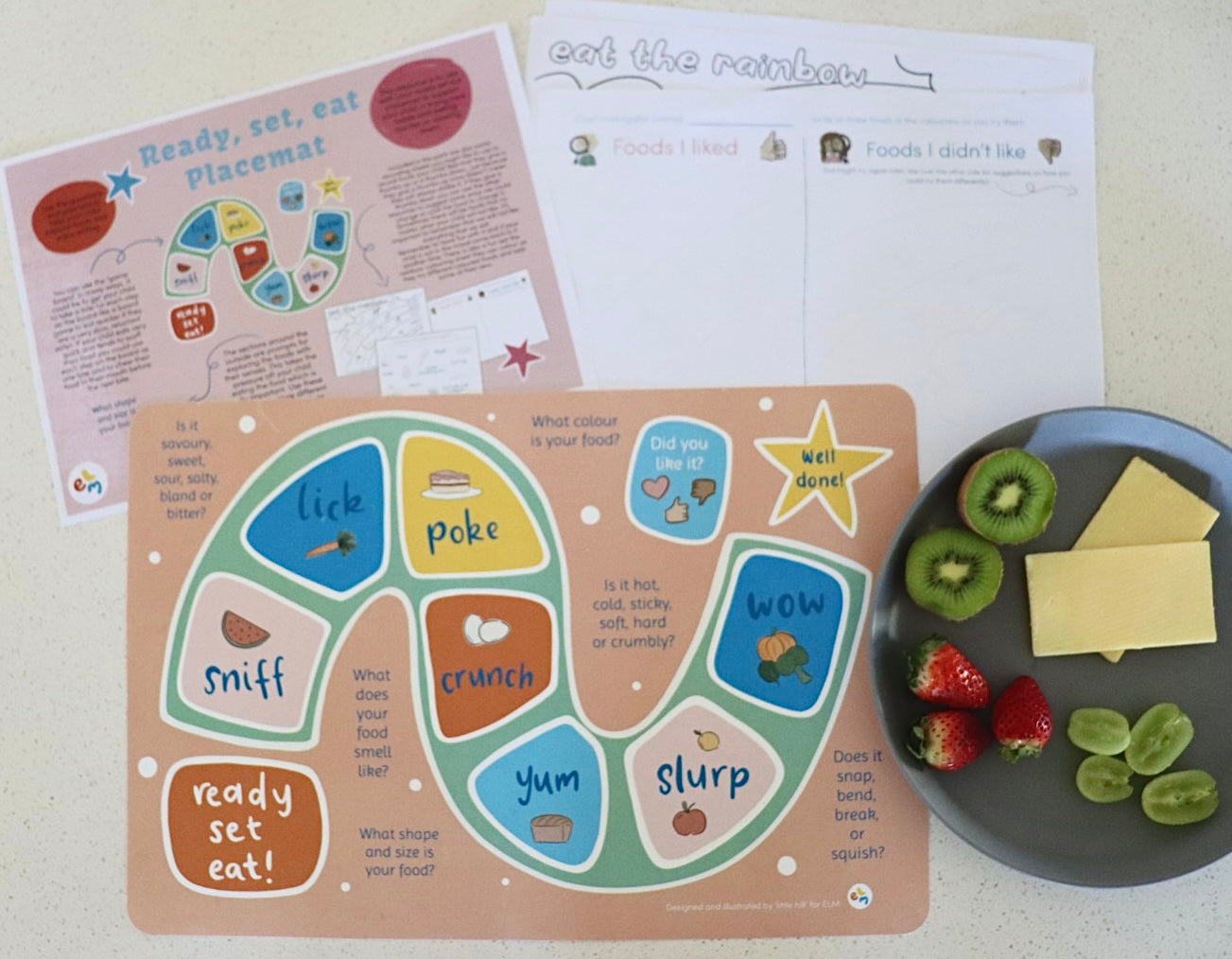 Ready Set Eat – Fussy Eating Mealtime Placemat
