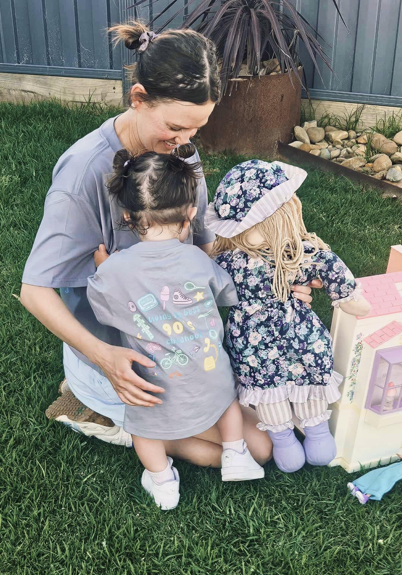 Living My Best 90s Childhood Tee – ELM Kids & Co. x The Phone Pledge (Sizes 2–12)