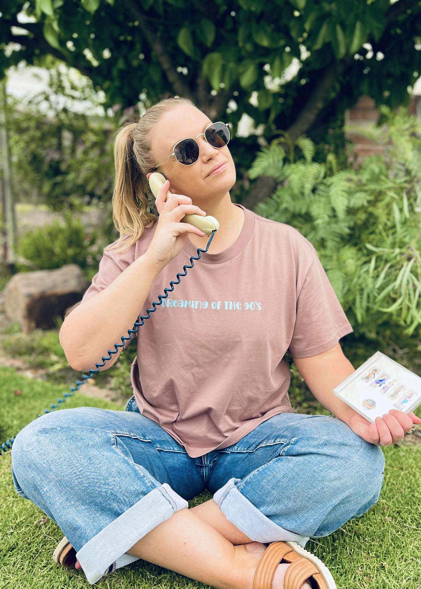 Dreaming of the 90s Tee – ELM Kids & Co. x The Phone Pledge (Adults)